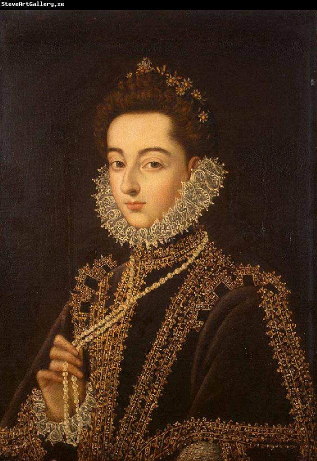 Alonso Sanchez Coello Portrait of the Infanta Catalina Micaela